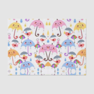 Decorative tissue paper Rain