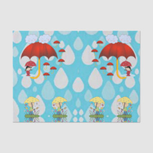 Decorative tissue paper Rain