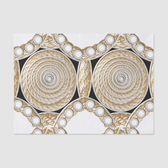 Decorative tissue paper Rope (Front)