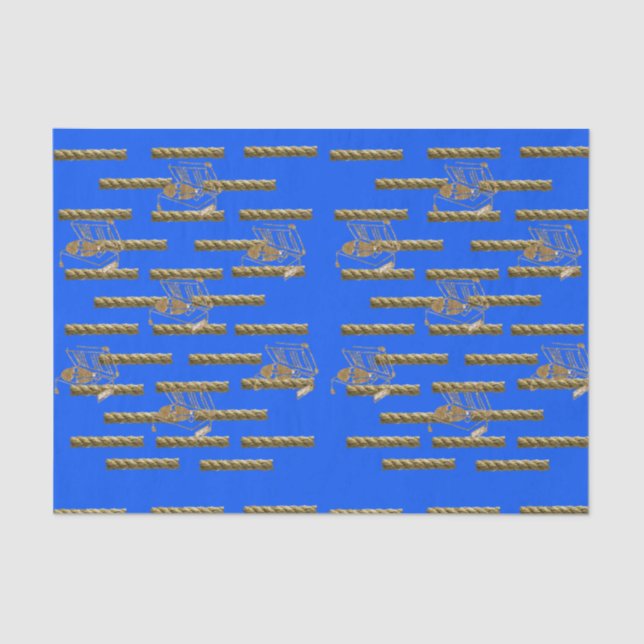 Decorative tissue paper Rope (Front)