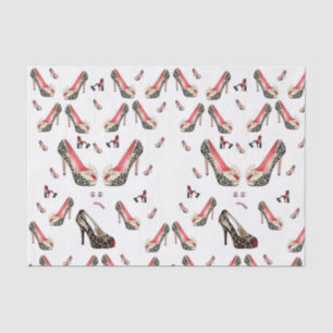 Decorative tissue paper shoes