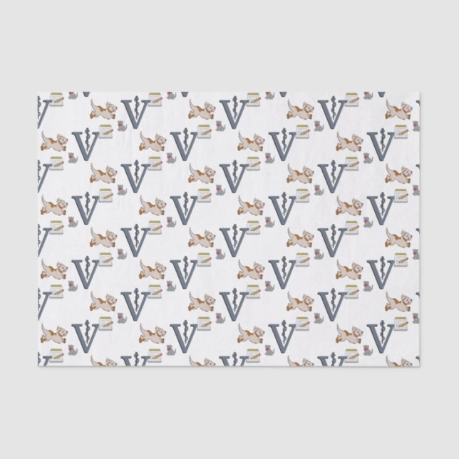 Decorative Tissue Paper Veterinarian (Front)