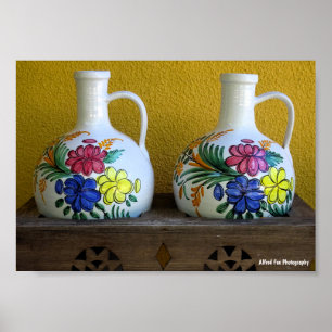 Decorative Vases Poster