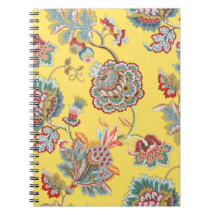 Decorative vintage seamless pattern. Traditional m Notebook