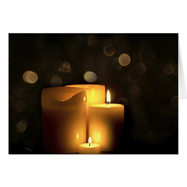 Decorative Votive Candles (Front Horizontal)