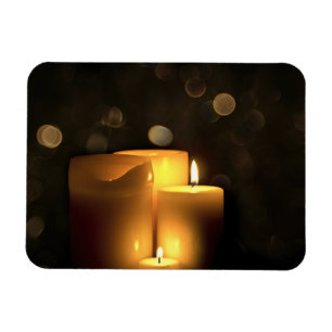 Decorative Votive Candles Magnet