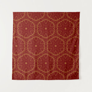 Decorative wallpaper design in shape. seamless pat tapestry