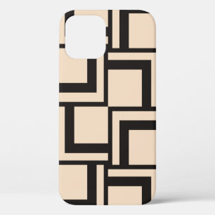 Decorative wallpaper design in shape. Vintage luxu iPhone 12 Case