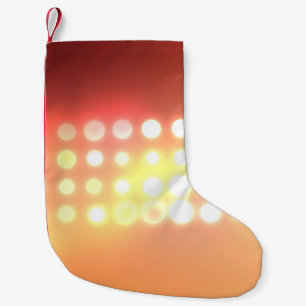 Decorative white trees. Winter branches. A hand-dr Small Christmas Stocking
