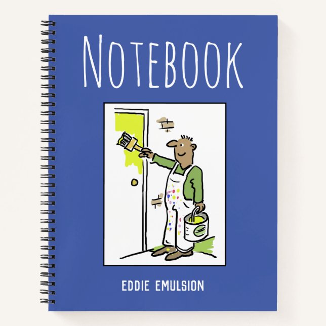 Decorator's Notebook with Name (Front)