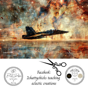 Decoupage 250th American Aviation Edition Tissue Paper