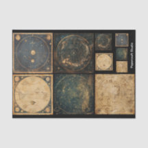 Decoupage Art Celestial Atlases