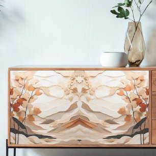 Decoupage Beautiful Abstract Nature Neutral Colour Tissue Paper