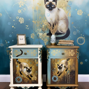Decoupage Celestial Kitten Tissue Paper