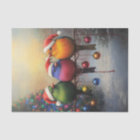 Decoupage Christmas Birds On A Wire 