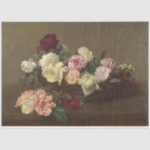 Decoupage Floral Flower Flowers Tissue Paper