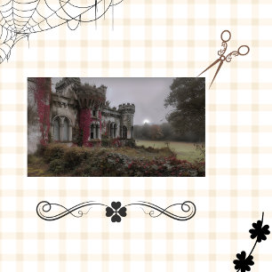 Decoupage Forgotten Castly Ireland & Mystery Tissue Paper