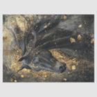 Decoupage Golden Majesty Black Stallion
