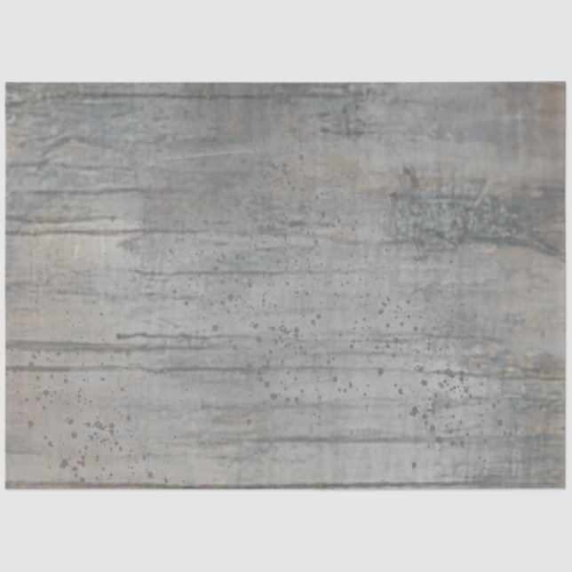 Decoupage Grey Toned Faux Background  Tissue Paper (Front)