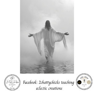 Decoupage Jesus I am the Way, the Truth, the Light Tissue Paper