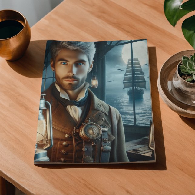 Decoupage Lighthouse Keeper Steampunk Victorian Tissue Paper (Creator Uploaded)