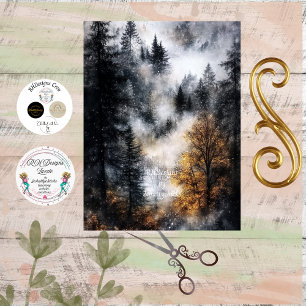 Decoupage Majestic Irish Mountain Range Tissue Paper