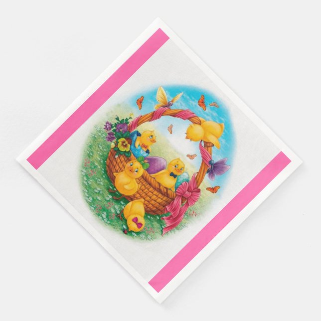 Decoupage Napkin (Corner)