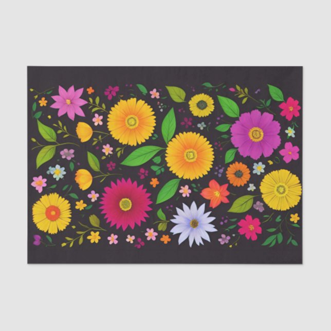 Decoupage Paper 10"x15" - Black Series 26 (Front)