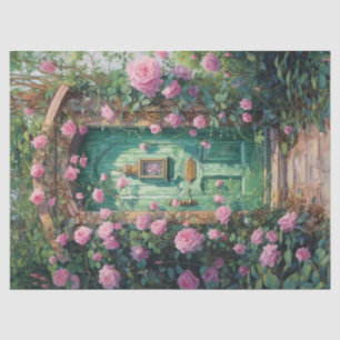 Decoupage paper- Ethereal Doorway Tissue Paper