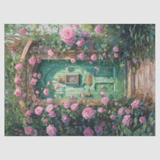 Decoupage paper- Ethereal Doorway Tissue Paper