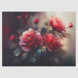 Decoupage Paper, Wrapping, Enchanted Rose Garden 2 Tissue Paper