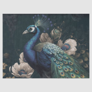 Decoupage paper, Wrapping Paper - Majestic Peacock