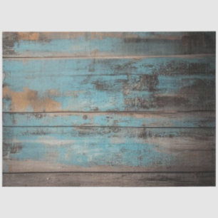 Decoupage Rustic Blue Shabby Chic Background Tissue Paper