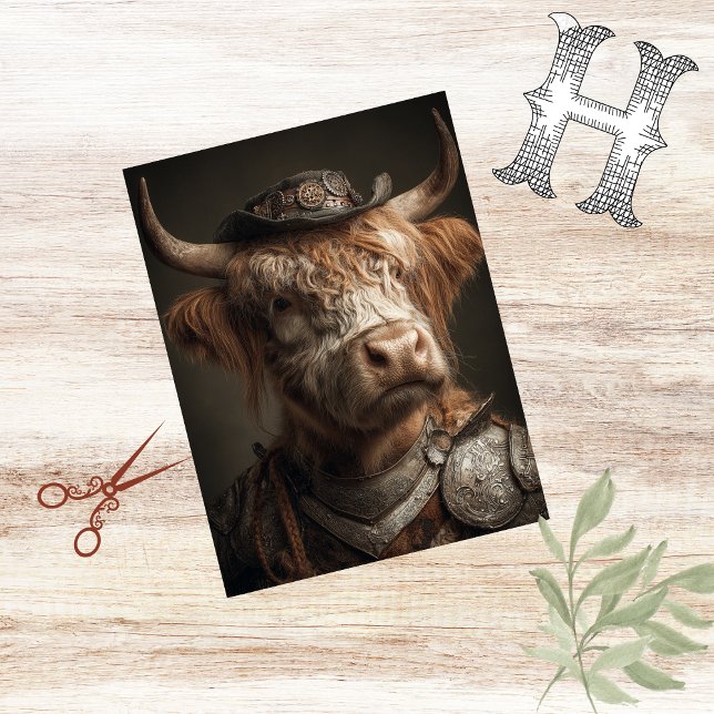 Decoupage Steampunk Highland Diesel Punk Machinery Tissue Paper (Creator Uploaded)