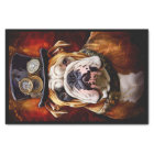 Decoupage Steampunk Regal British Bulldog Left 111