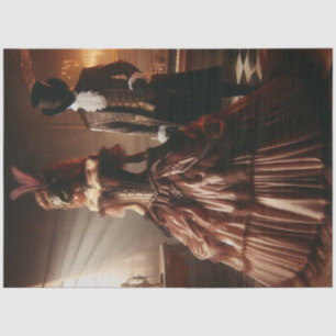 Decoupage Steampunk Victorian Fantasy Masquerade  Tissue Paper