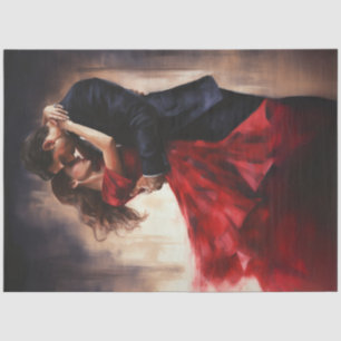Decoupage Tango Dancers Tango Dancing Tissue Paper
