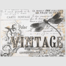 Decoupage Tissue Paper - Dragonfly