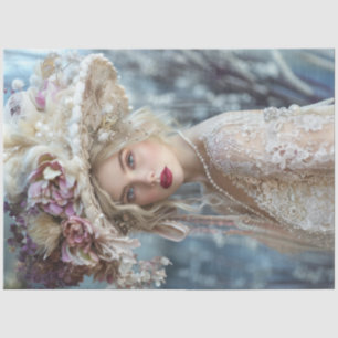 Decoupage Vintage 1920's Belle Of The Derby  Tissue Paper