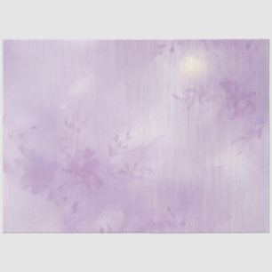 Decoupage Watercolor Background Dreamy Light Lilac Tissue Paper