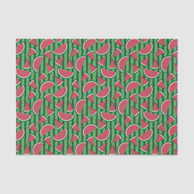 Decoupage Watermelon Birthday Tissue Paper (Front)