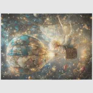 Decoupage Whimsical Fairy Enchanted Forest Balloon Tissue Paper