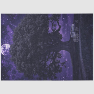 Decoupage Whimsical Skeletal Romance Forest Tissue Paper