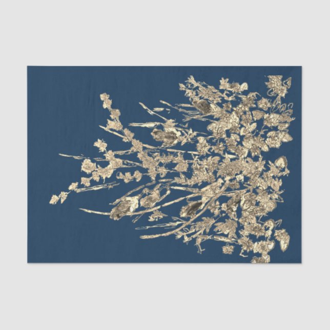 Decoupage Wildflower  Tissue Paper (Front)