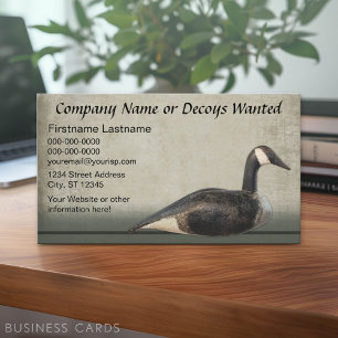 Decoy Business - Antique Sporting Collectibles Card