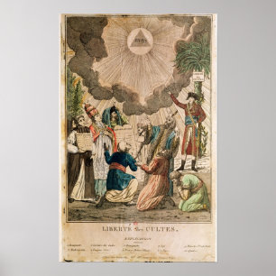 Decree Instituting the Freedom of Worship Poster