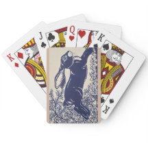 Dedham Blue Rabbit, Vintage Blue & White Design