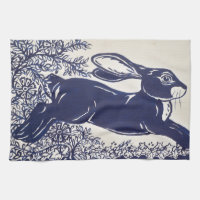 Dedham Blue Rabbit, Vintage Blue & White Design