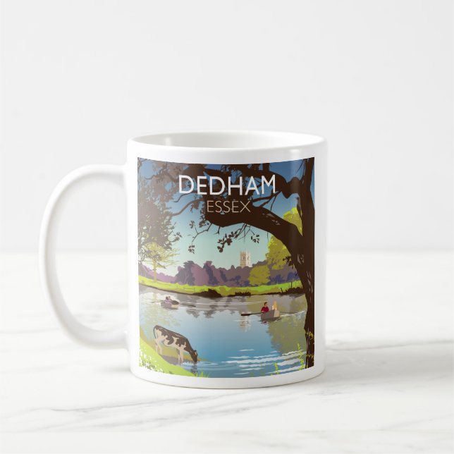 Dedham, Essex Coffee Mug (Left)