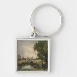 Dedham Lock and Mill, 1820 Key Ring
